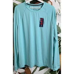 Rainforest Shirt Medium UPF 40 UV Protection Quick Dry Long Sleeve Shirt NWT